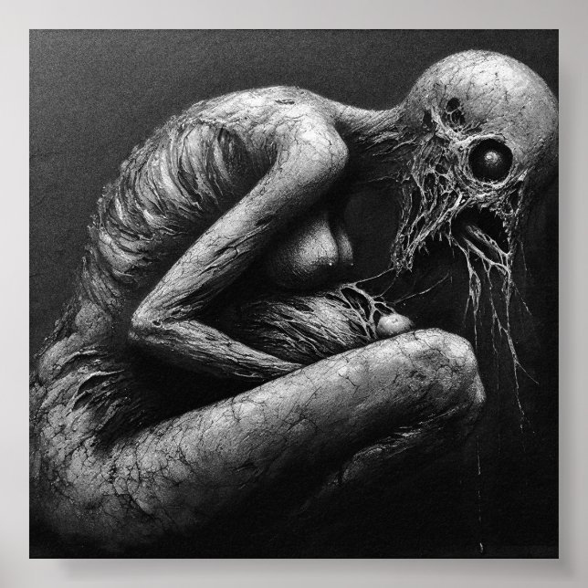 PLAGUEBEARER | Papper utskrift för projektionsyta Poster (Framsidan)