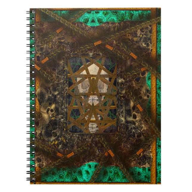 Plagued Grimoires of Necromancy & Curses I Anteckningsbok (Framsidan)