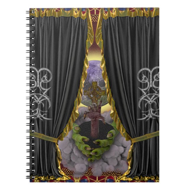 Plagued Grimoires of Necromancy & Curses III Anteckningsbok (Framsidan)