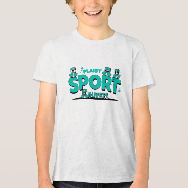 Plaiby Sport Tecknad Tee (Framsida)