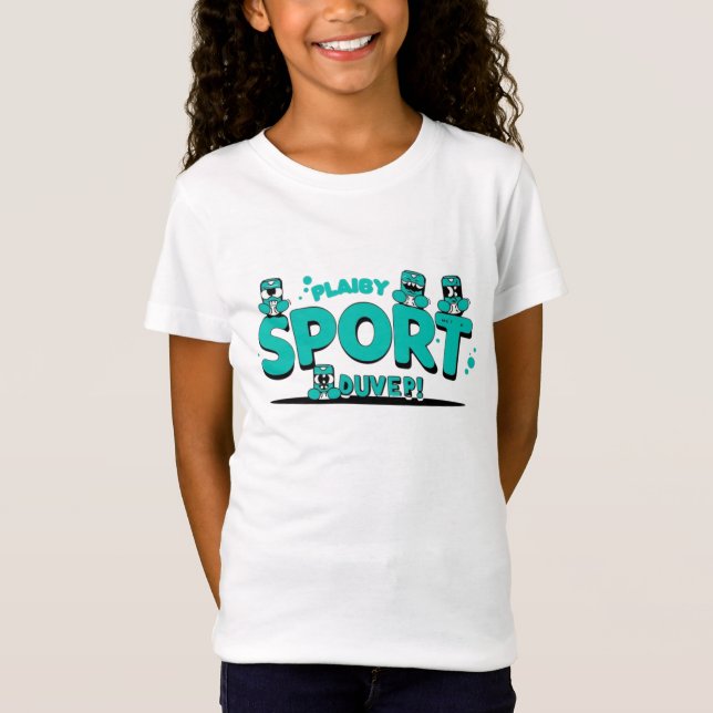 Plaiby Sport Tecknad Tee (Framsida)