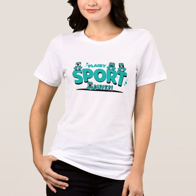 Plaiby Sport Tecknad Tee (Framsida)