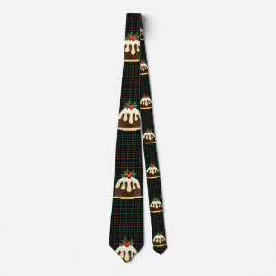 plaid christmas puddings slips