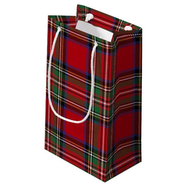 Plaid Elegant Rustic Clan Stewart Tartan (Baksidan Vinklad)
