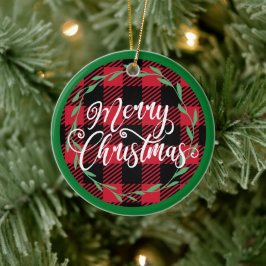 Plaid God Jul - Julgransprydnad Keramik