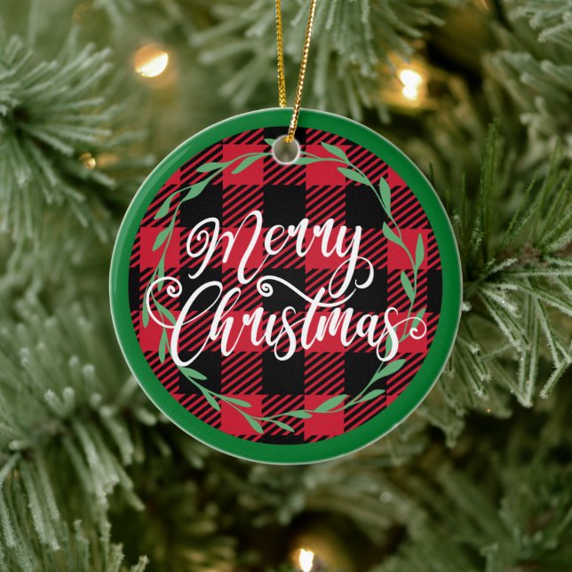 Plaid God Jul - Julgransprydnad Keramik (Träd)