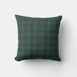 Plaid Green Blue Tartan Traditional Style Kudde