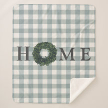 Plaid HOME Typography Bondgård Stilig Trendig