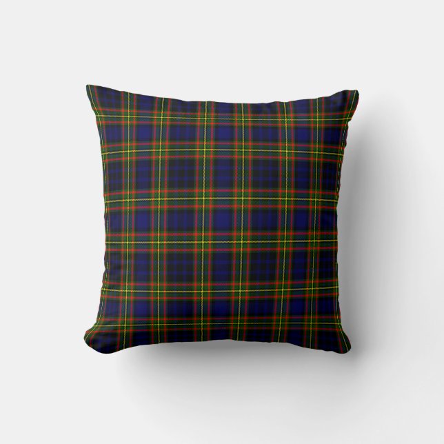 Plaid Kuddinkast Clelland Tartan Kudde (Framsida)
