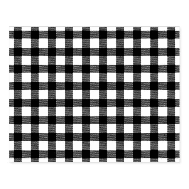 Plaid pattern Christmas Stämpel (Tryck)