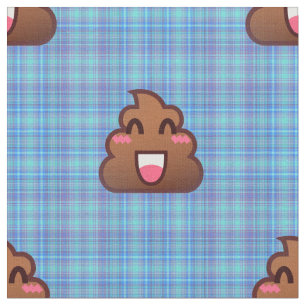 plaid poop emoji-tyg tyg