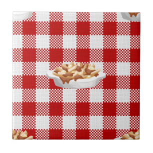plaid poutine kakelplatta