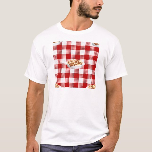 plaid poutine tee (Framsida)
