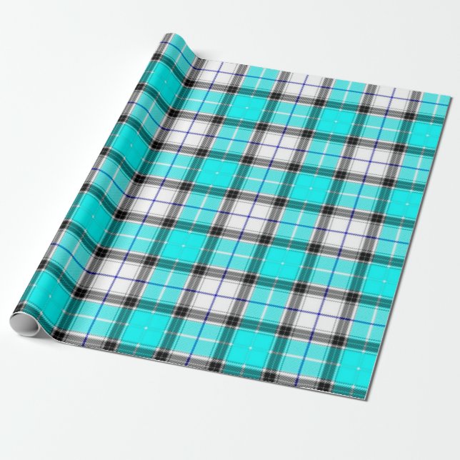 Plaid Presentpapper (Utrullad)
