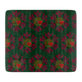 Plaid Snowflake Cutting Boards