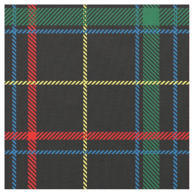 Plaid tartan vävnad tyg (Närbild)