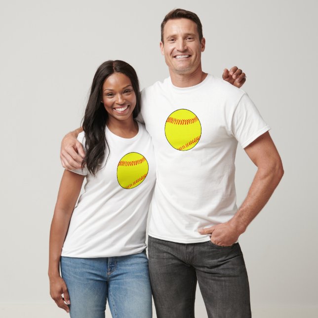 Plain and Simple Fastpitch Softball Manar mot Shir Tee Shirt (Unisex)