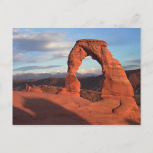 Plain Arches National Park, Utah Delicate Arch Vykort