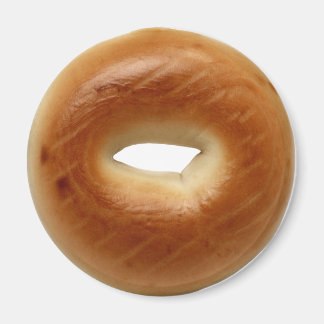 Plain Bagel Magnet