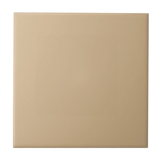 Plain Beige Solid Färg Kakelplatta (Framsidan)