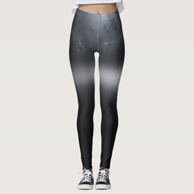 Plain Black Women Leggings –  EverydayComfort (Framsida)