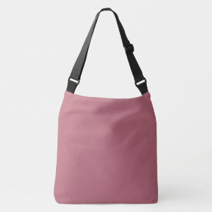Plain Cinnamon Satin Solid färg Axelväska