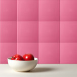 Plain color solid rosy watermelon pink kakelplatta<br><div class="desc">Plain color solid rosy watermelon pink design.</div>