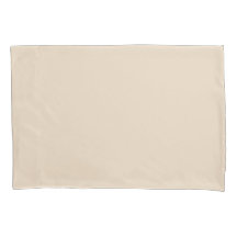 Plain Cream Pillow Fodral
