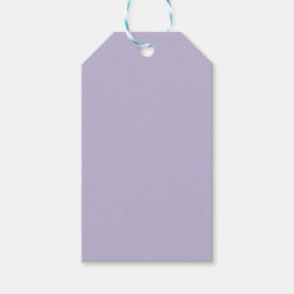 Plain dusty lavender solid color presentetikett
