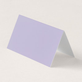 Plain dusty lavender solid color visitkort