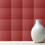 Plain färg bränd röd kakelplatta<br><div class="desc">Vanlig färg brände röd design.</div>