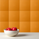 Plain färg Dull orange Kakelplatta<br><div class="desc">Trådlös orange i färg.</div>