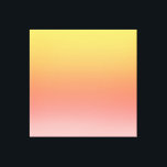 Plain färg - Gult till Misty Rosa Mbre Canvastryck<br><div class="desc">Färgfull gult,  orange,  röd och rosa övertoningsbakgrund.</div>