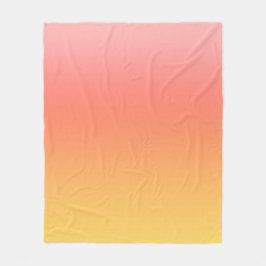 Plain färg - Gult till Misty Rosa Mbre Fleecefilt