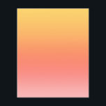 Plain färg - Gult till Misty Rosa Mbre Flygblad<br><div class="desc">Färgfull gult,  orange,  röd och rosa övertoningsbakgrund.</div>