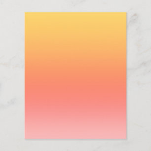 Plain färg - Gult till Misty Rosa Mbre Flygblad