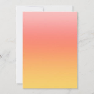 Plain färg - Gult till Misty Rosa Mbre Inbjudningar