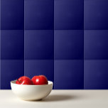 Plain färg midnight blue kakelplatta<br><div class="desc">Den vanliga färg midnattsblå designen.</div>