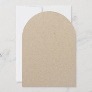 Plain Kraft Papper Arch Stil Blank Sample Bröllop Inbjudningar