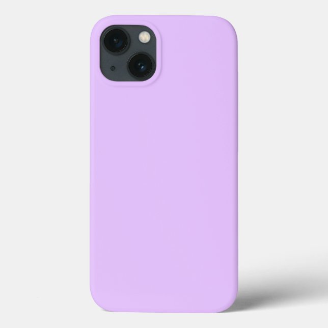 Plain Lavender - Anpassa den - iPhone Cover (Baksida)