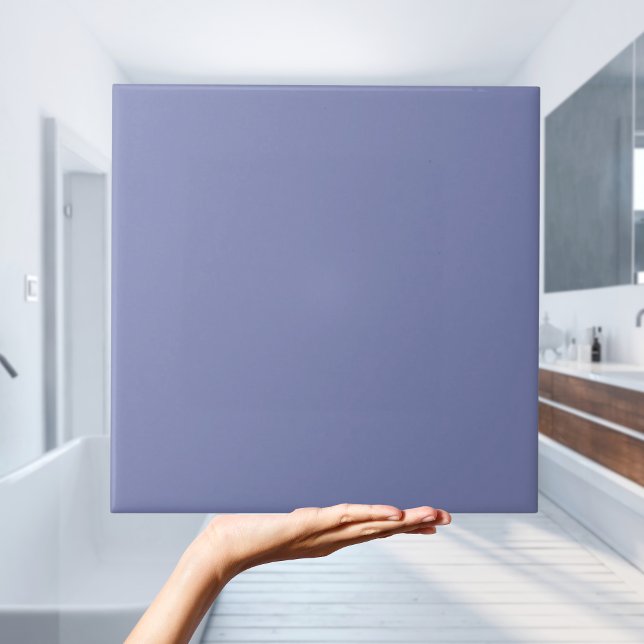 Plain Lila Lavender Solid Färg Tile Kakelplatta (Plain Purple Lavender Solid Colour Tile)