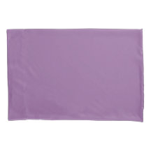 Plain Lila Pillowcase