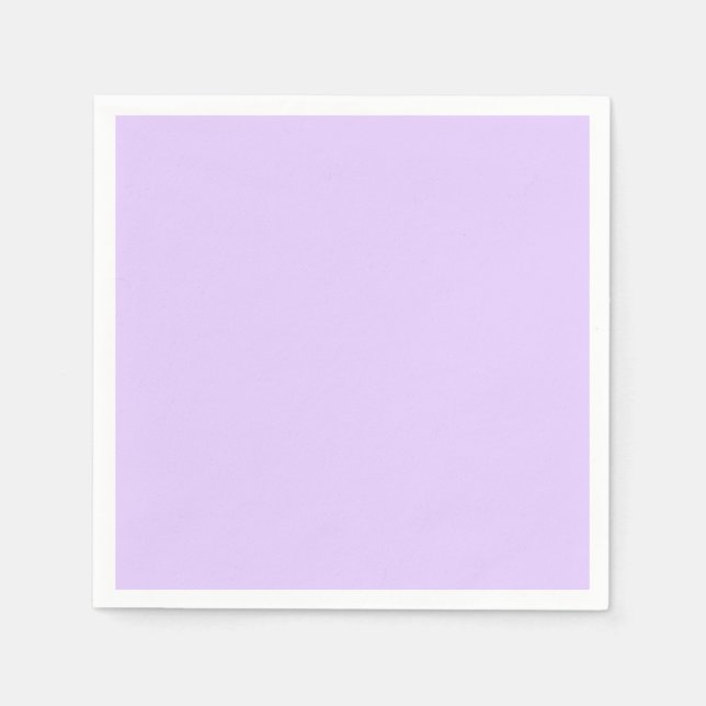 Plain Lilac Background Pappersservett (Framsidan)