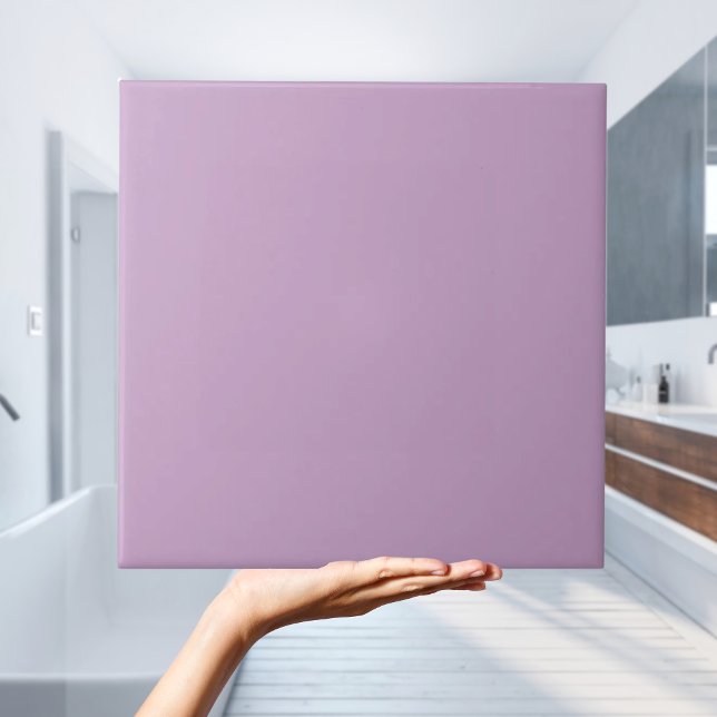 Plain Lilac lila Kakelplatta (purple tile for bathroom or purple tile for kitchen)