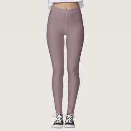 Plain Mauve Leggings