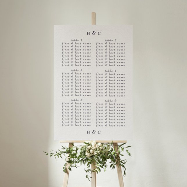 Plain Modern Lila på White Bröllop Poster (Skapare uppladdad)