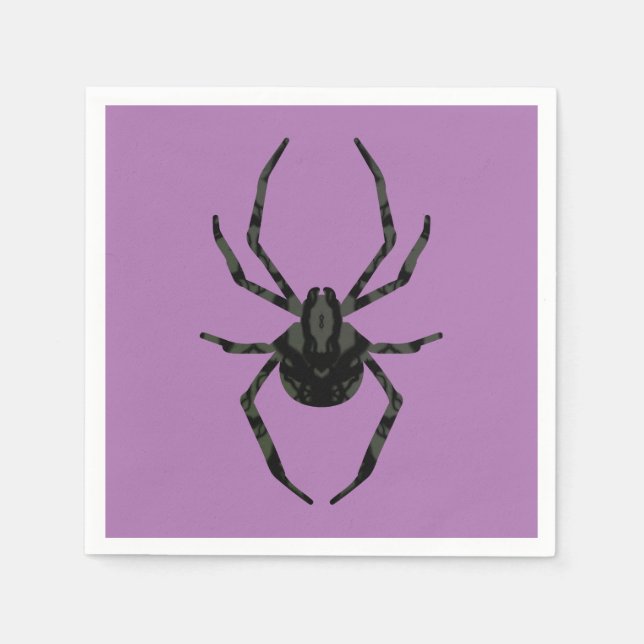 Plain Old Spider Pappersservett (Framsidan)