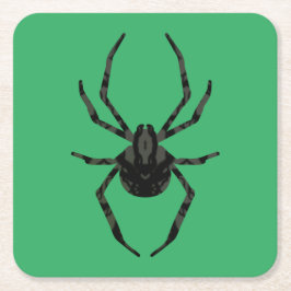 Plain Old Spider Underlägg Papper Kvadrat