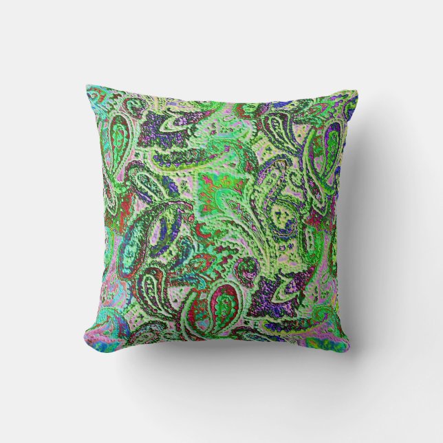 Plain Paisley 1 Kudde (Framsida)