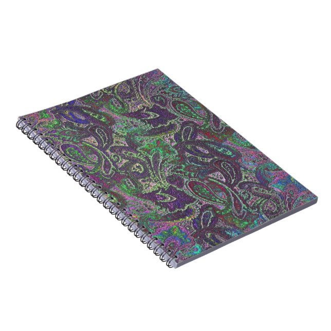 Plain Paisley 2 Anteckningsbok (Högra Sidan)
